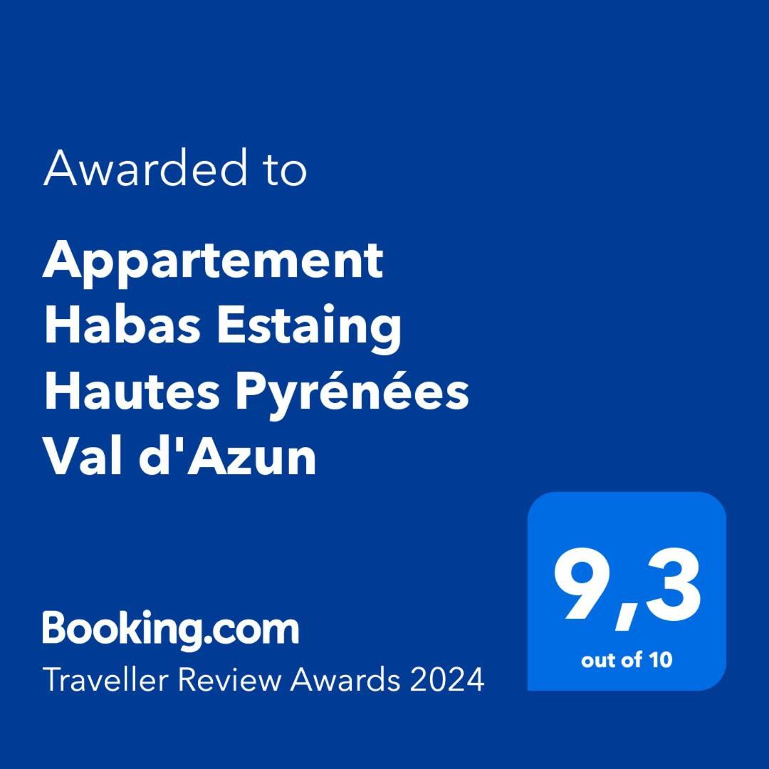 Appartement Habas Estaing Hautes Pyrenees Val D'Azun Exterior photo